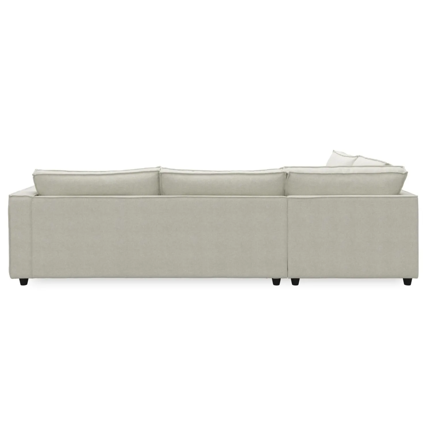 New ILVA Agir venstrevendt hjørnesofa med pufafslutning
