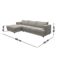 Sale ILVA Agir venstrevendt sofa med chaiselong