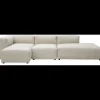 Discount ILVA Aimee Sofa med chaiselong og pufafslutning