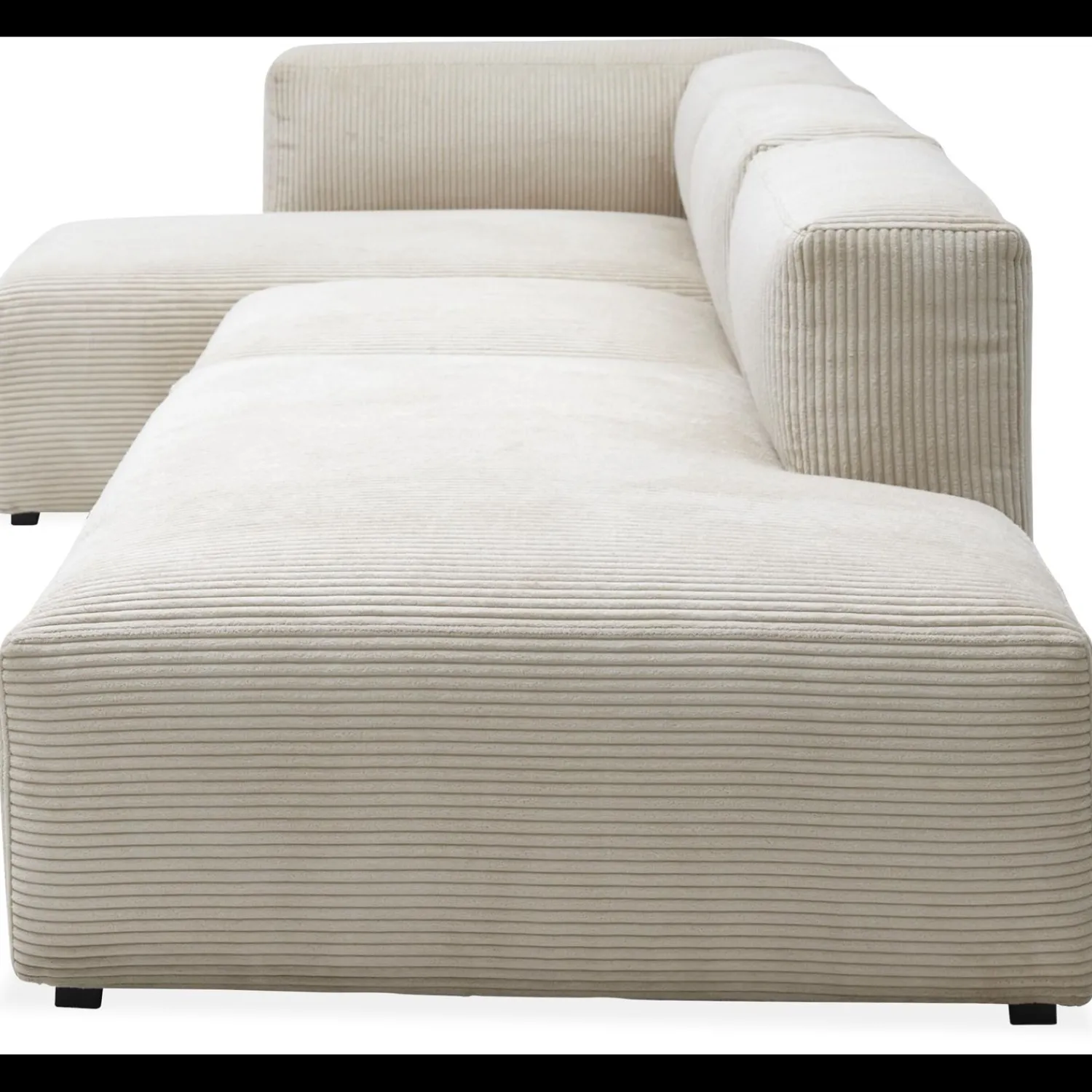 Discount ILVA Aimee Sofa med chaiselong og pufafslutning
