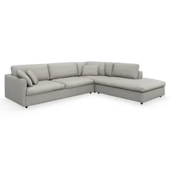 ILVA Angolo højrevendt sofa med pufafslutning