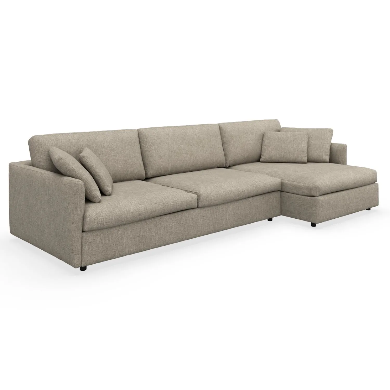ILVA Angolo højrevendt sofa med chaiselong