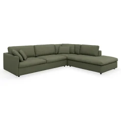 Sale ILVA Angolo højrevendt sofa med pufafslutning