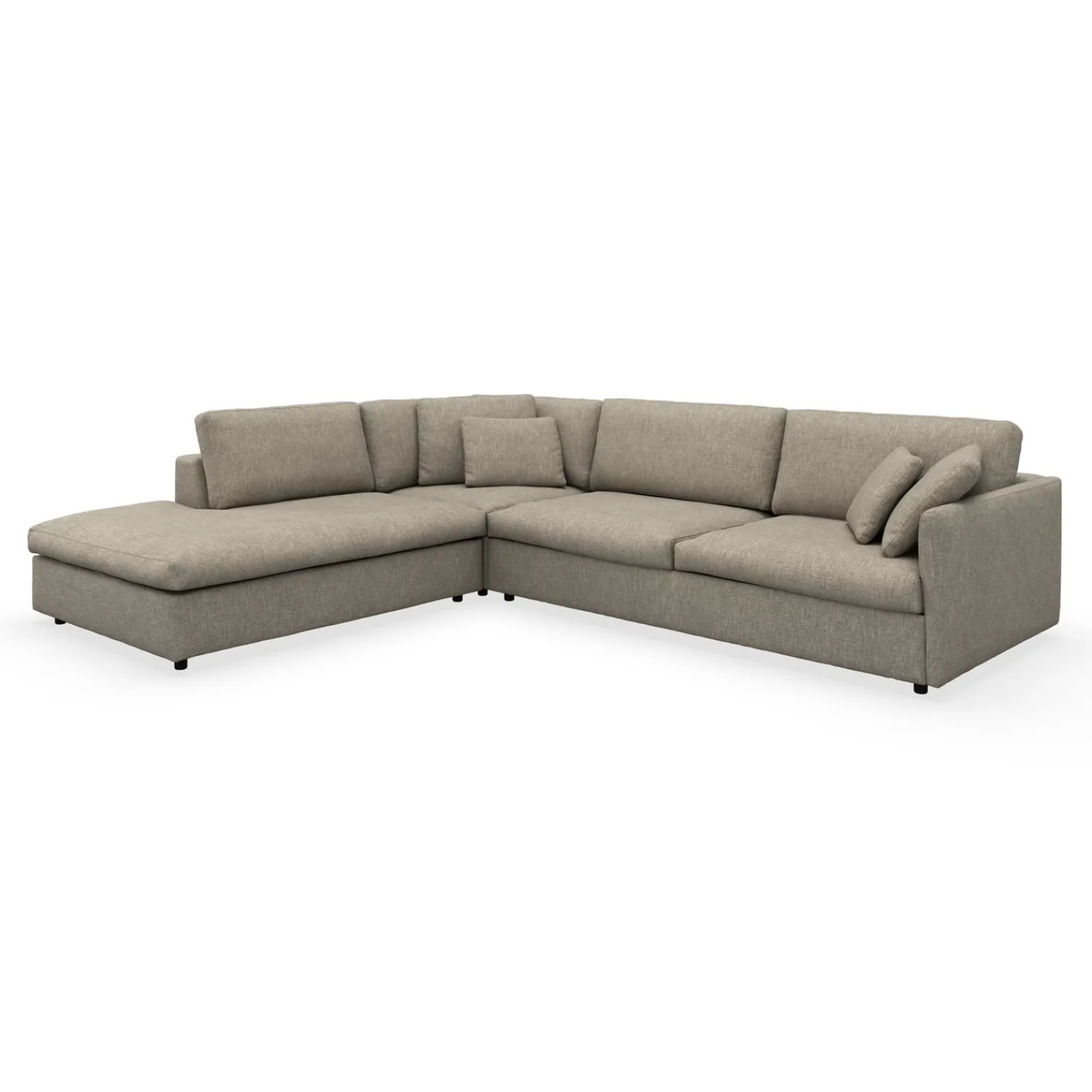 New ILVA Angolo venstrevendt sofa med pufafslutning