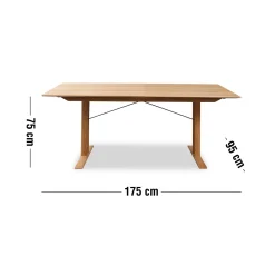 Outlet ILVA Arrow Spisebord 175 x 95 x 75 cm