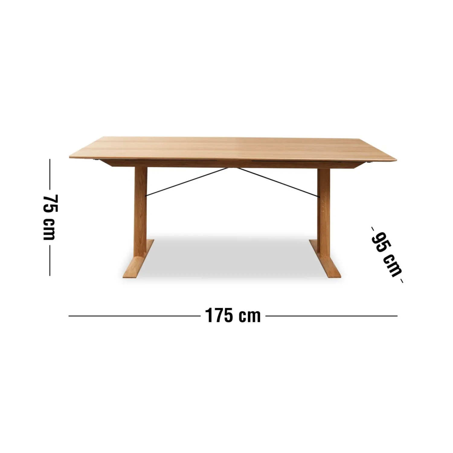 Outlet ILVA Arrow Spisebord 175 x 95 x 75 cm