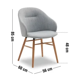 Discount ILVA Ashton v2 Spisebordsstol