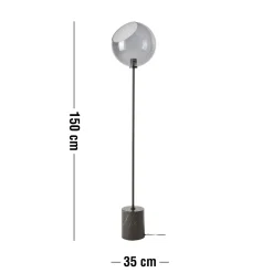 Best ILVA Balance Gulvlampe 150 x 30 cm