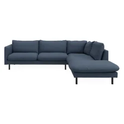 Hot ILVA Bjorn højrevendt sofa med pufafslutning
