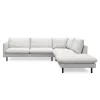 Outlet ILVA Bjorn højrevendt sofa med pufafslutning