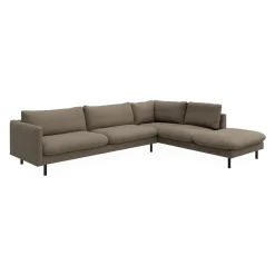 Clearance ILVA Bjorn højrevendt sofa med pufafslutning