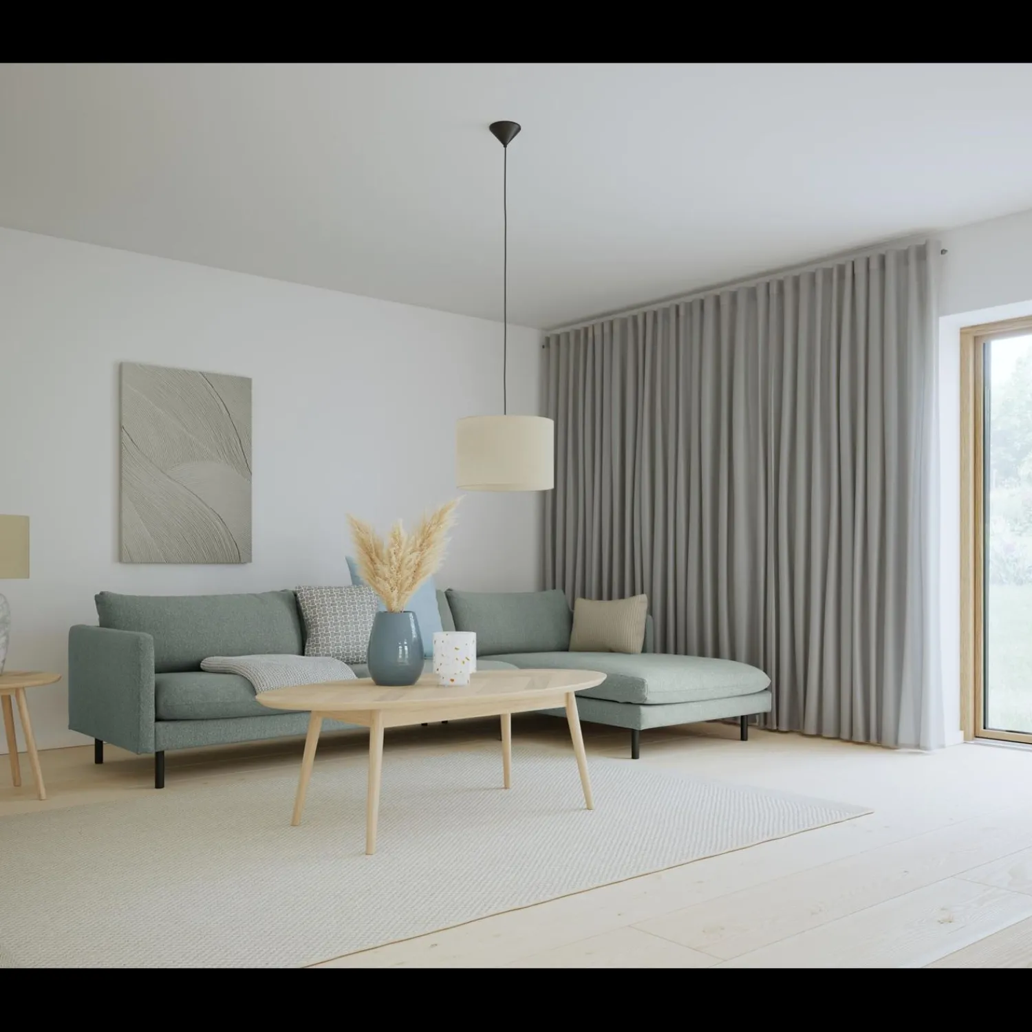 Outlet ILVA Bjorn højrevendt sofa med chaiselong