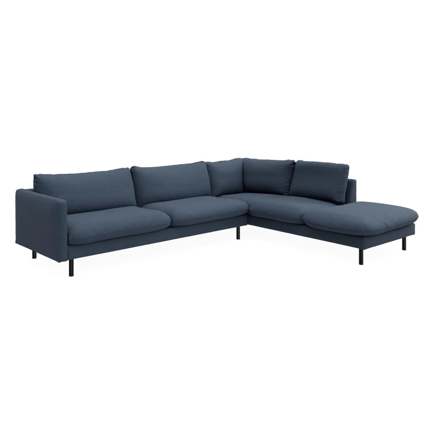 Outlet ILVA Bjorn højrevendt sofa med pufafslutning