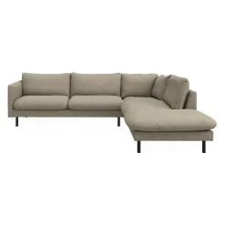 ILVA Bjorn højrevendt sofa med pufafslutning