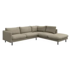 ILVA Bjorn højrevendt sofa med pufafslutning