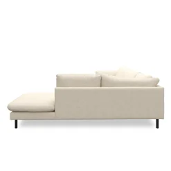 Best ILVA Bjorn højrevendt sofa med pufafslutning
