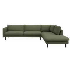 Clearance ILVA Bjorn højrevendt sofa med pufafslutning