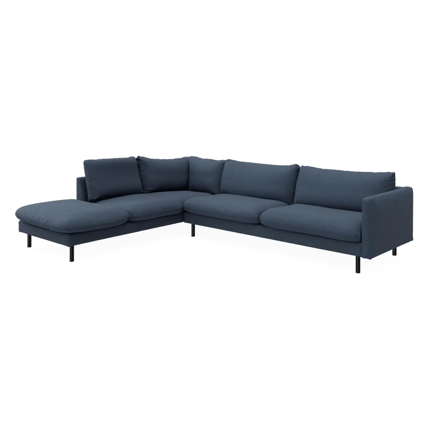 Hot ILVA Bjorn venstrevendt sofa med pufafslutning