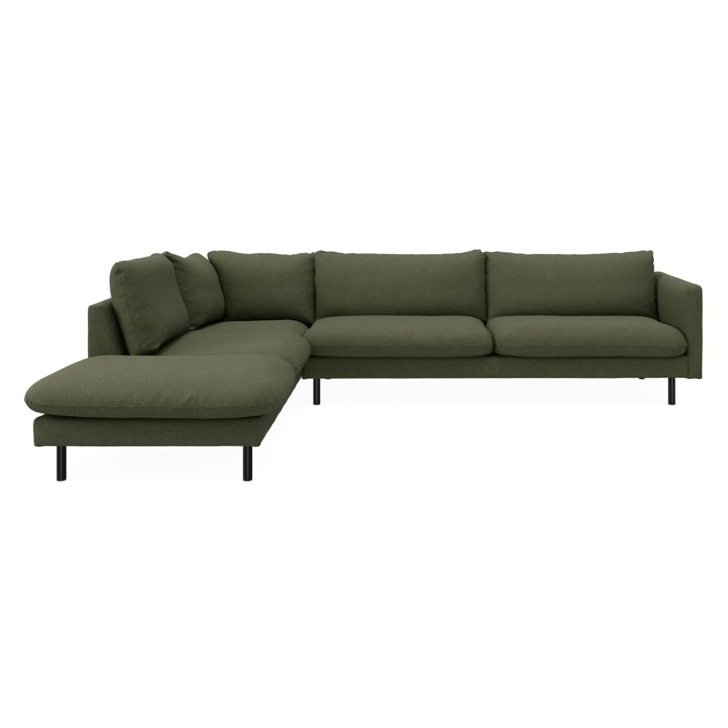 Hot ILVA Bjorn venstrevendt sofa med pufafslutning