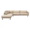 Hot ILVA Bjorn venstrevendt sofa med pufafslutning