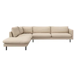 Hot ILVA Bjorn venstrevendt sofa med pufafslutning