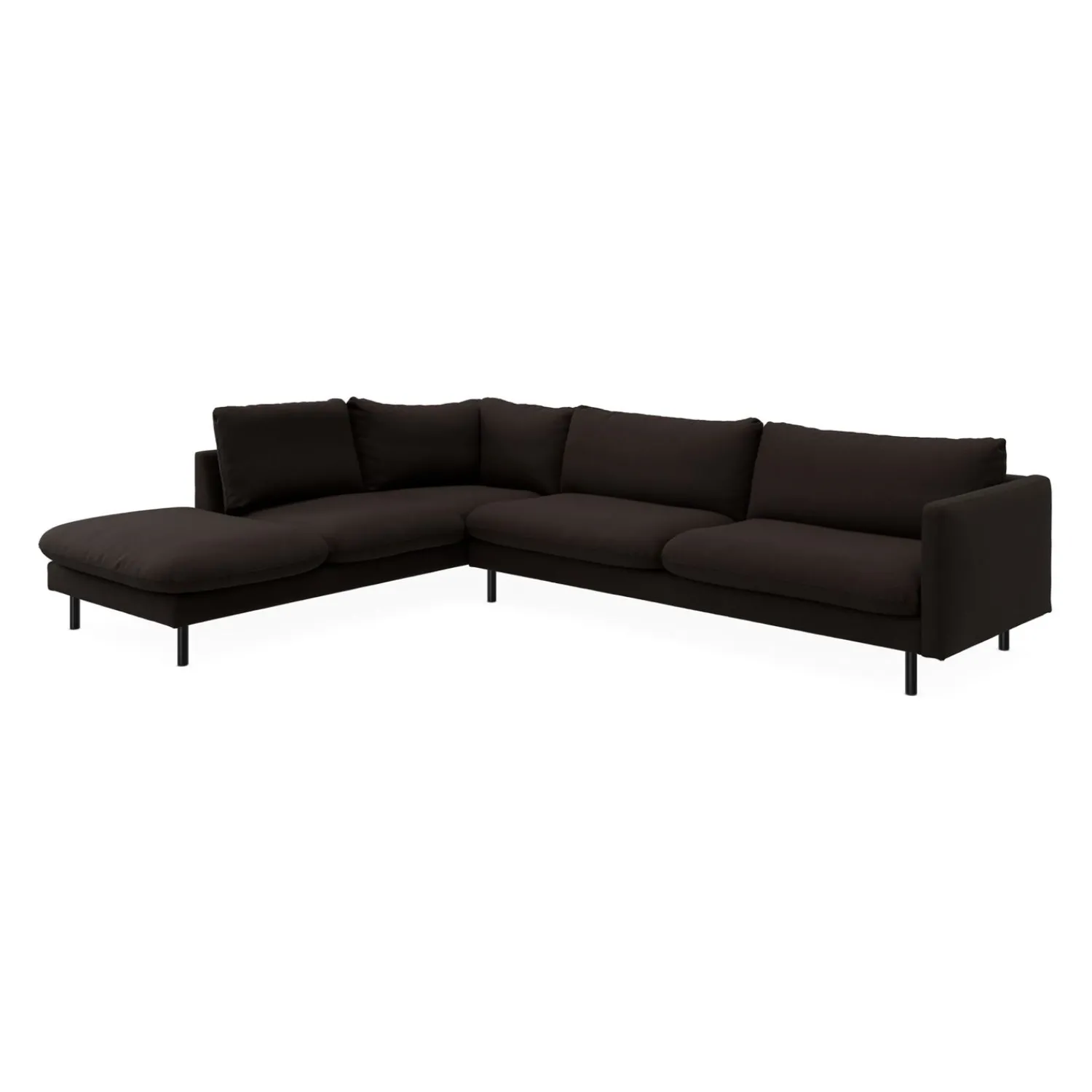 Sale ILVA Bjorn venstrevendt sofa med pufafslutning