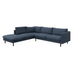 Discount ILVA Bjorn venstrevendt sofa med pufafslutning