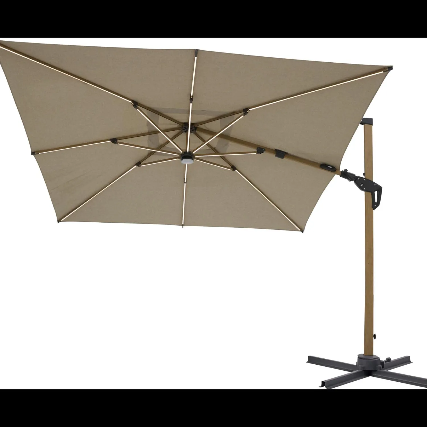 Clearance ILVA Cairo Hængeparasol 300 x 259 x 300 cm
