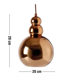 Outlet ILVA Cetina Pendel 29 x 20 cm
