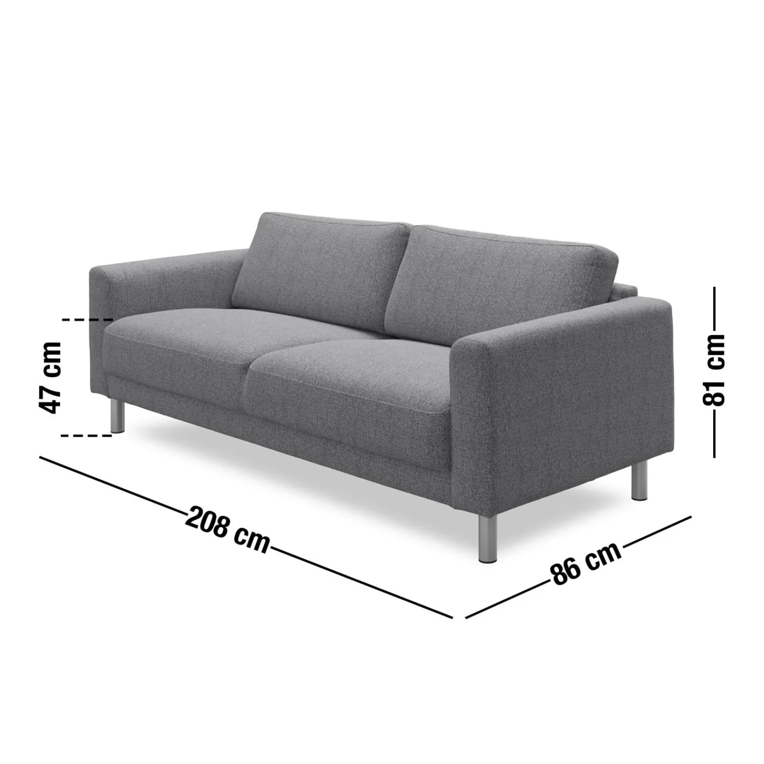 Discount ILVA Cleveland 3 pers Sofa