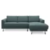 Hot ILVA Cleveland højrevendt sofa med chaiselong
