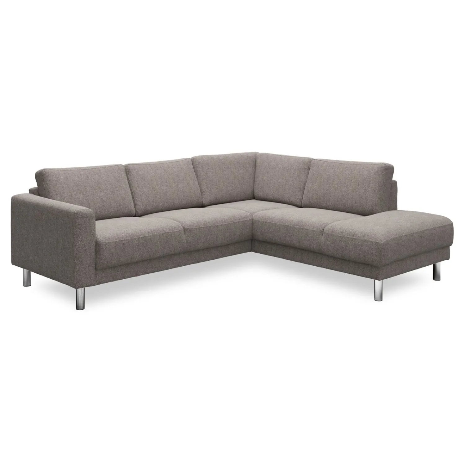 Discount ILVA Cleveland højrevendt sofa med pufafslutning