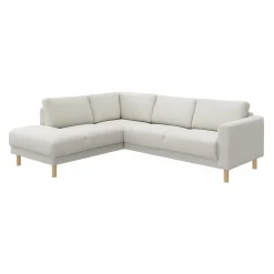 Outlet ILVA cleveland venstrevendt sofa med pufafslutning