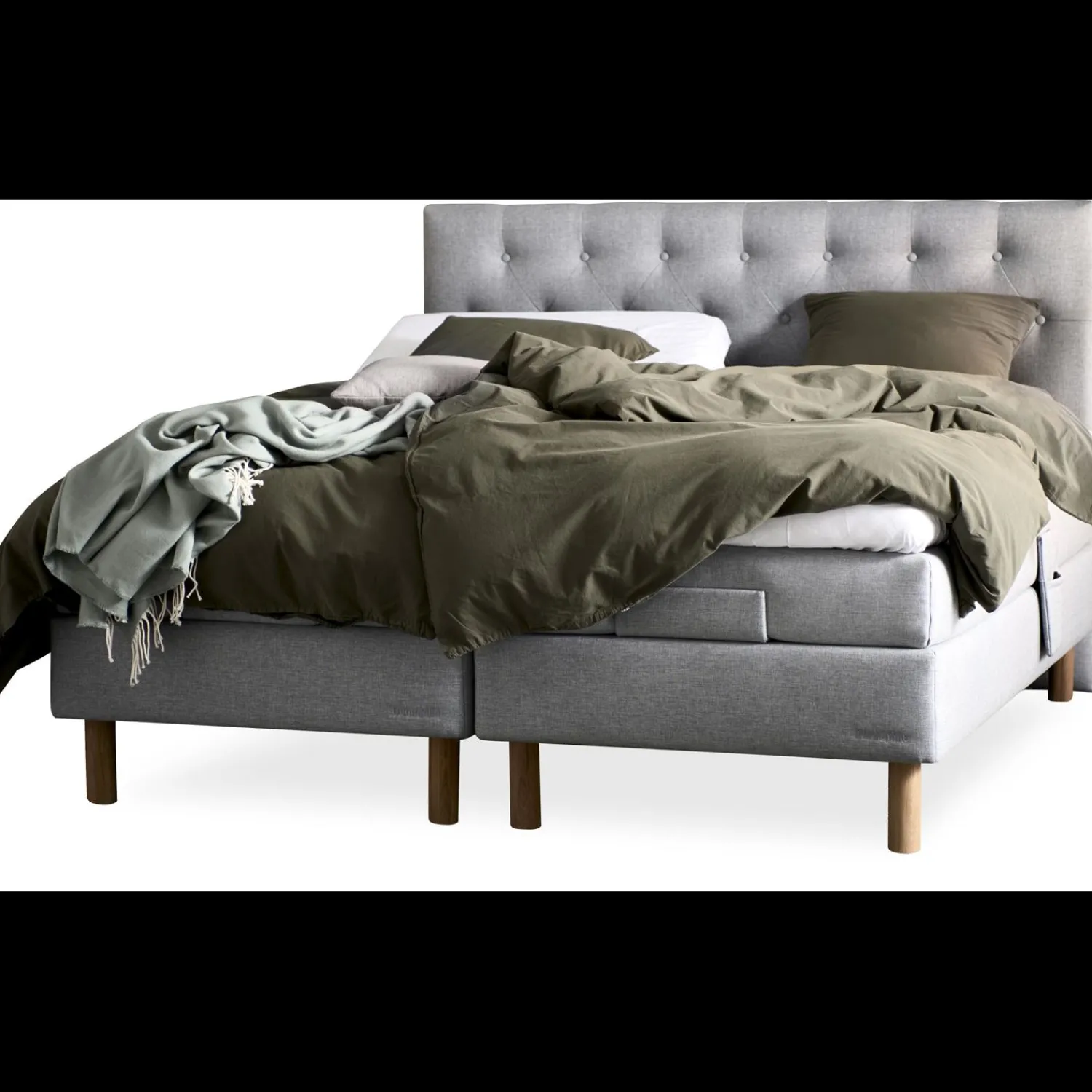 Clearance ILVA Dunlopillo Pure inkl. 10 cm Supreme Cool topmadras, 120 x 200 cm elevationsseng