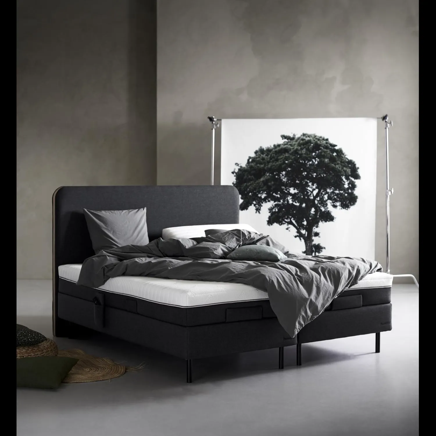 Best ILVA Dunlopillo Pure inkl. 8 cm Original duo topmadras, 180 x 200 cm elevationsseng