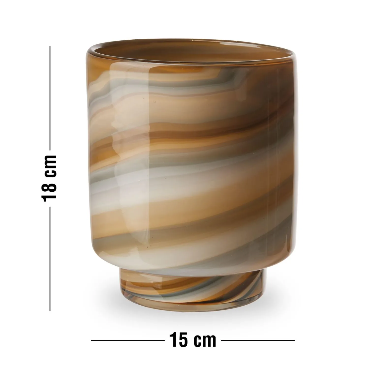 ILVA Edmund Vase 18 x 15 cm