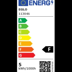 Outlet ILVA Eglo LED pære 14,5 x 9,5 cm sokkel e27