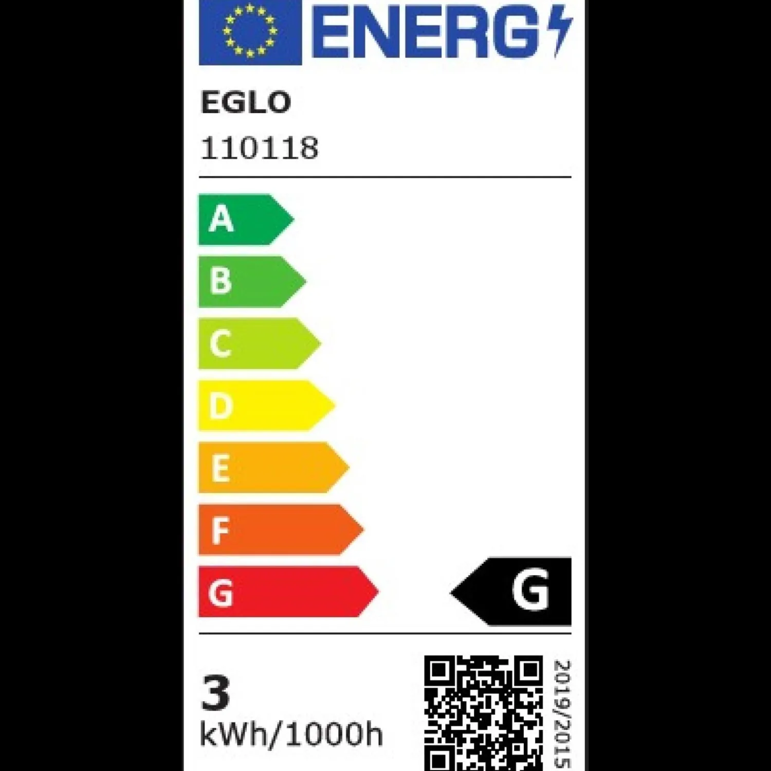New ILVA Eglo LED pære 13,9 x 9,3 cm sokkel e27
