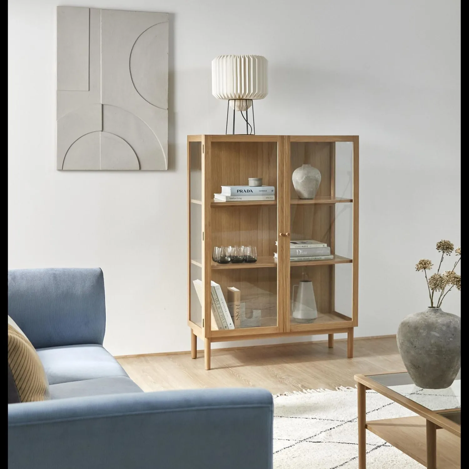 Discount ILVA Eiklund Vitrineskab
