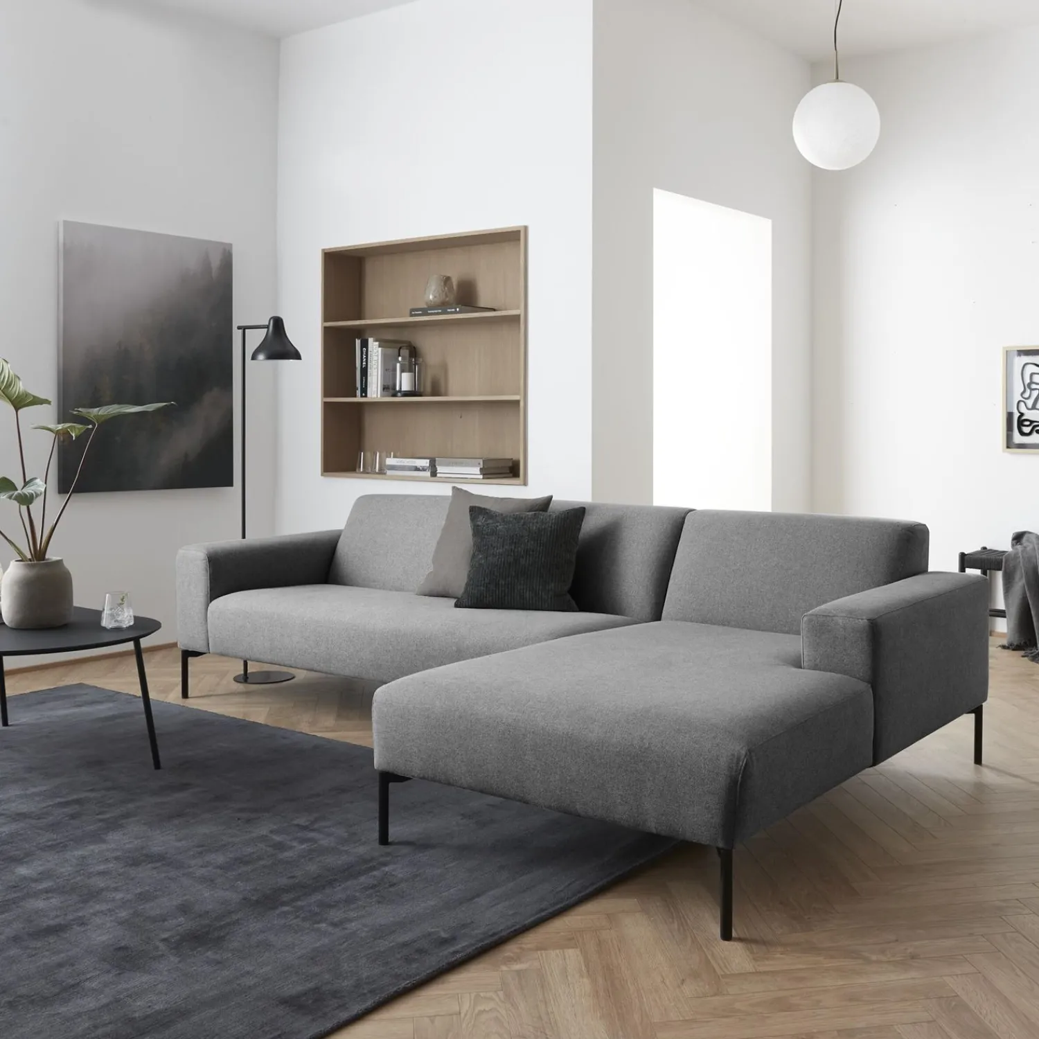 ILVA Franklin højrevendt sofa med chaiselong