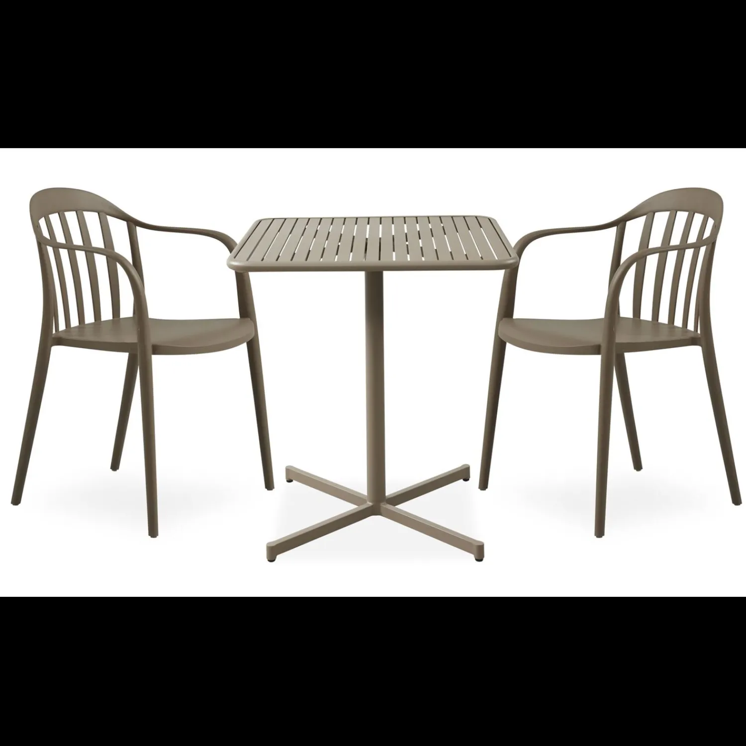 Discount ILVA Galia Cafésæt i taupe med 2 stk. Portio v2 i taupe