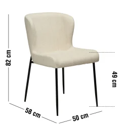 Online ILVA Glam Spisebordsstol