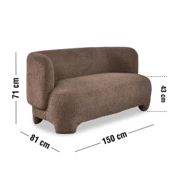 New ILVA Grid 2 pers. Sofa
