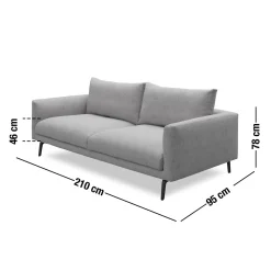 Best ILVA Hallsberg 3 pers Sofa