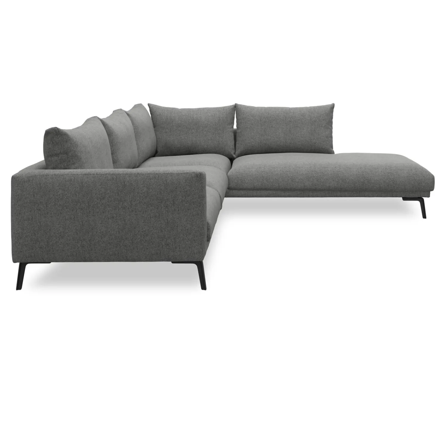 Online ILVA Hallsberg højrevendt sofa med pufafslutning