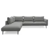 Online ILVA Hallsberg venstrevendt sofa med pufafslutning
