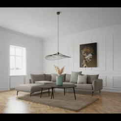 Best ILVA Hallsberg venstrevendt sofa med pufafslutning