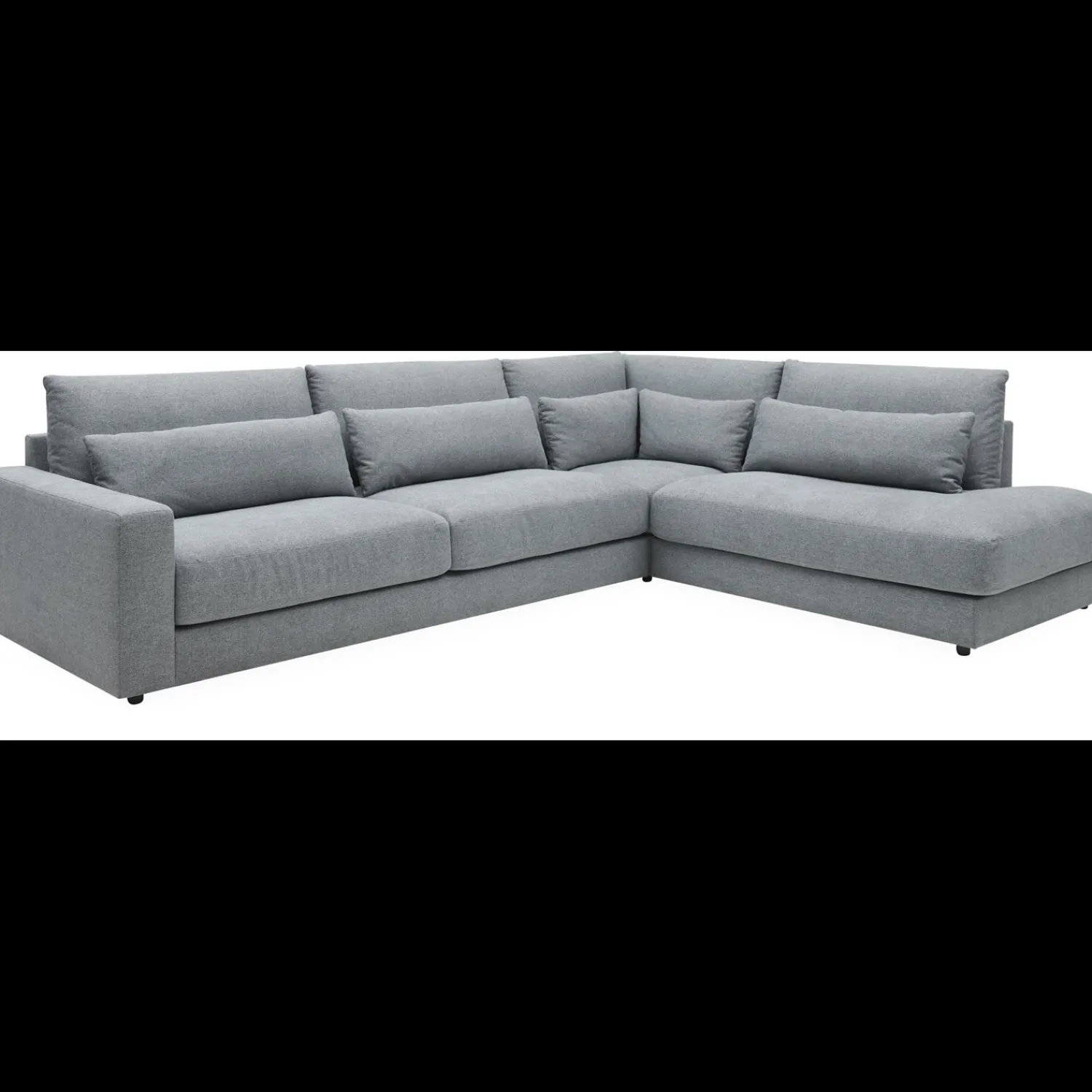 Discount ILVA Halmstad højrevendt hjørnesofa med pufafslutning
