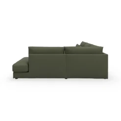 Outlet ILVA Halmstad højrevendt hjørnesofa med pufafslutning