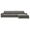 Hot ILVA Halmstad højrevendt sofa med chaiselong